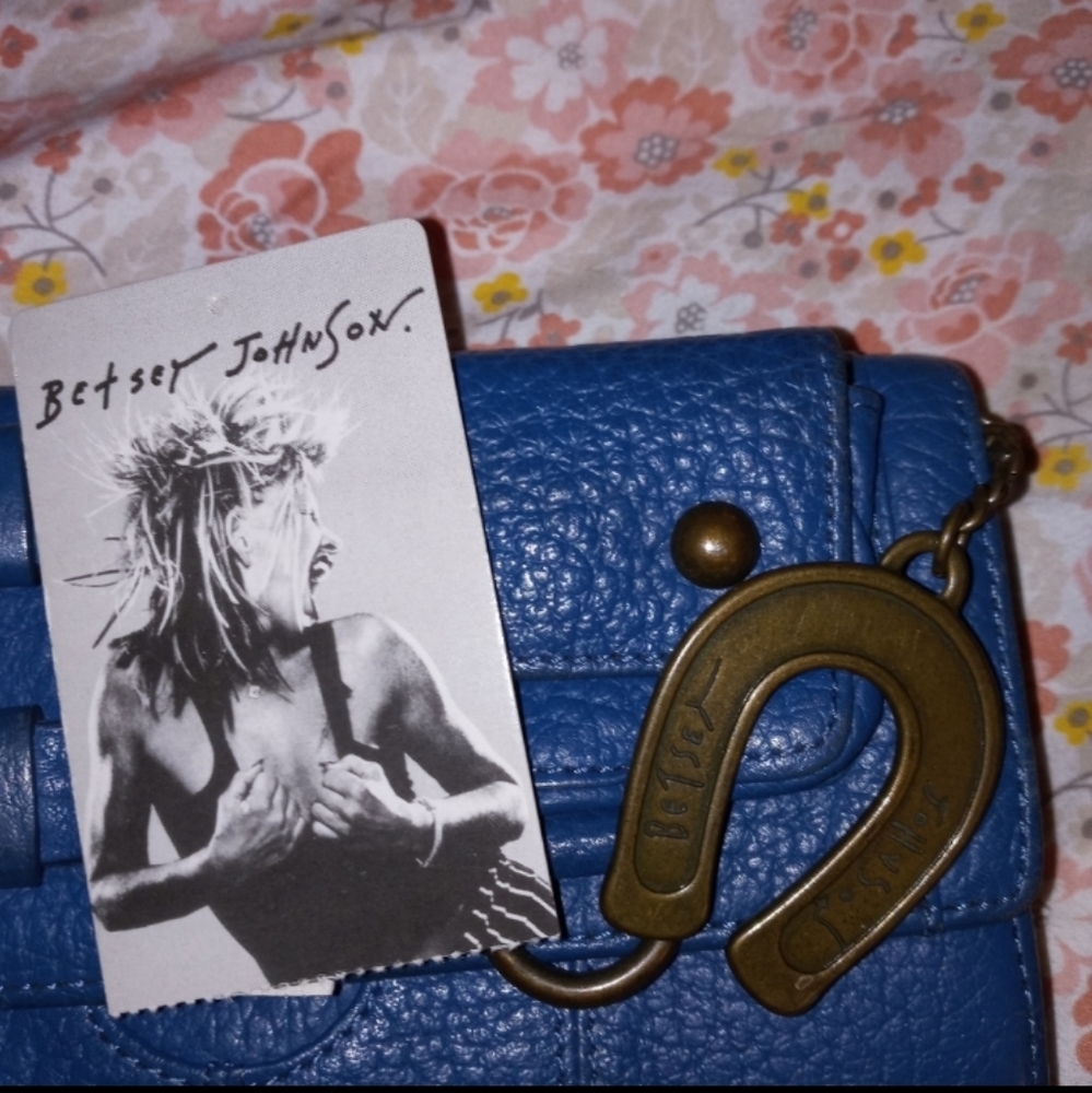 Vintage lots of luck leather wallet